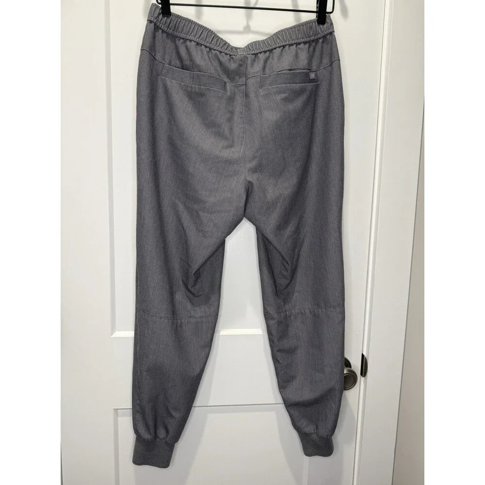 Figs Men M Short Tansen Jogger Scrub Pants Gray Drawstring Stretch Pockets Nurse